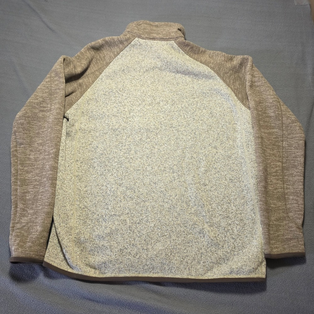 Patagonia Better Sweater 1/4 Zip Fleece Pullover Brown Tan Mens Large 25522 FA18 - Picture 9 of 10